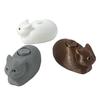 1Pc 3D Printing Rotating Cat Decompression Toy Rotating Cat Emoji Package Ornament Toy