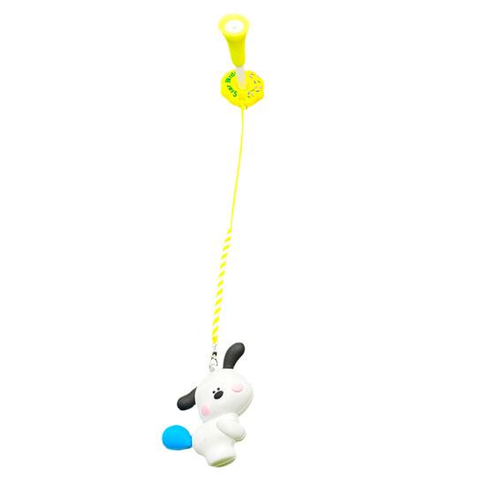 Golf Tee Hanger Donut Shaped Plastic Anti-Lost Ring with Strap Cartoon Animal Pattern Golf Tee Holder for Men Women