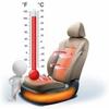 Car Heated Seat Covers Pad Built-in Car Seat Heater Kit Universal 12V Carbon Fiber Heating Pads Winter Warmer Seat Covers Set