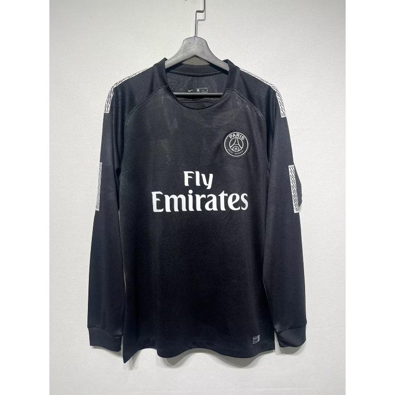 Source Direct Supply Retro Long-sleeved Jersey Real Madrid Barcelona Manchester United Juventus Liverpool Embroidery Sports Ball