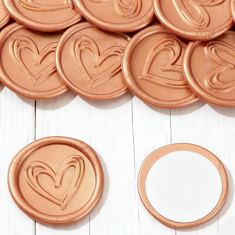 Wax Seal Stamp Kit: Embossed Stamp, Sealing Wax, Stickers for Envelopes, Postcards, Love Letters, and Gifts