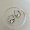 New 925 Sterling Silver Geometric Stud Earrings Distinctive Irregular Earrings Birthday Gift for Women Exquisite Jewelry