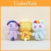 Adorable Cartoon Pony Plush Toy Keychain Soft Stuffed Animal Doll In Various Colors