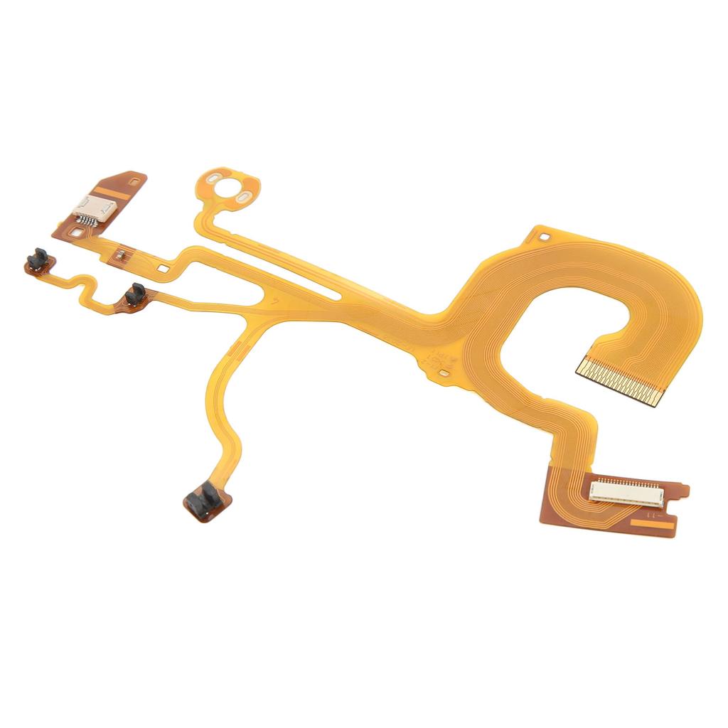 Lens Back Main Flex Cable with Socket Camera Flex Cable Replacement for Sony DSC HX50 DSC HX60 HX50 HX60