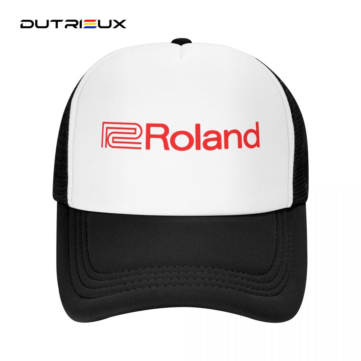 

Roland Повседневная Простая Сетчатая Бейсболка Регулируемые Snapback Шляпы Для Женщин Унисекс Папа Дальнобойщик Шляпы