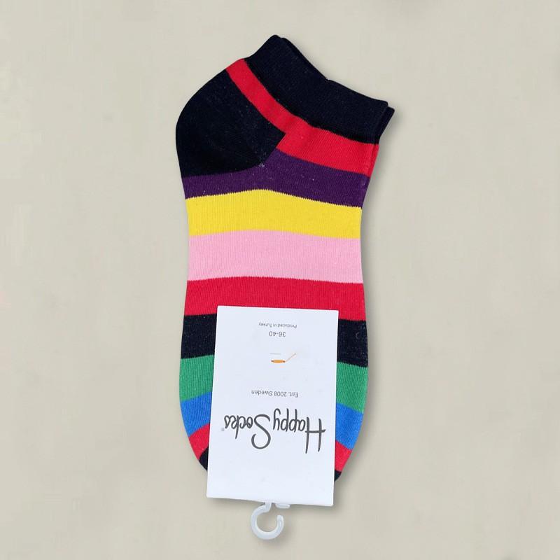 Happy Socks Womens Ankle Cartoon Cute Cotton Low Cut Colorful Casual