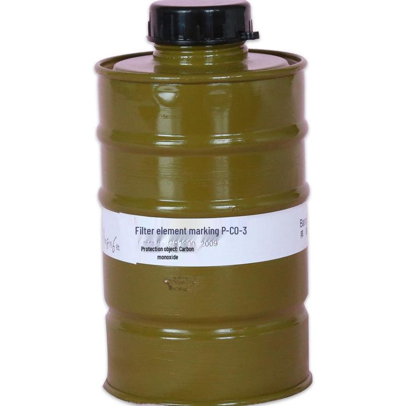 MF14 Banggu Full-Face Gas Mask with Long-Tube and Filter Canister for Ammonia, Hydrogen Sulfide, and Carbon Monoxide Protection