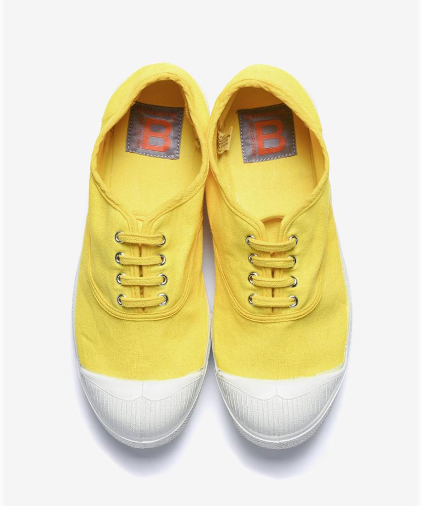Bensimon Tennis Woman Lacet - Lemon