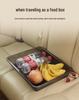 Car Interior Storage Tray: Plastic Shoe and Umbrella Organizer for Under-Seat Use