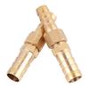 Brass Fitting Hose Barb Tail Reducer Reducing Plug Connector (8mm-8mm 4pcs)