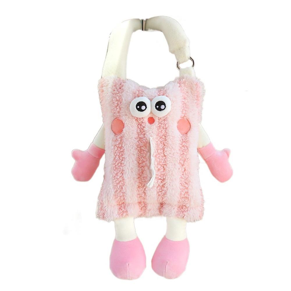 

Милый органайзер для салфеток на спинку сиденья автомобиля, удобный держатель для салфеток, держатель для коробки с салфетками на подголовник автомобиля, дом розовый