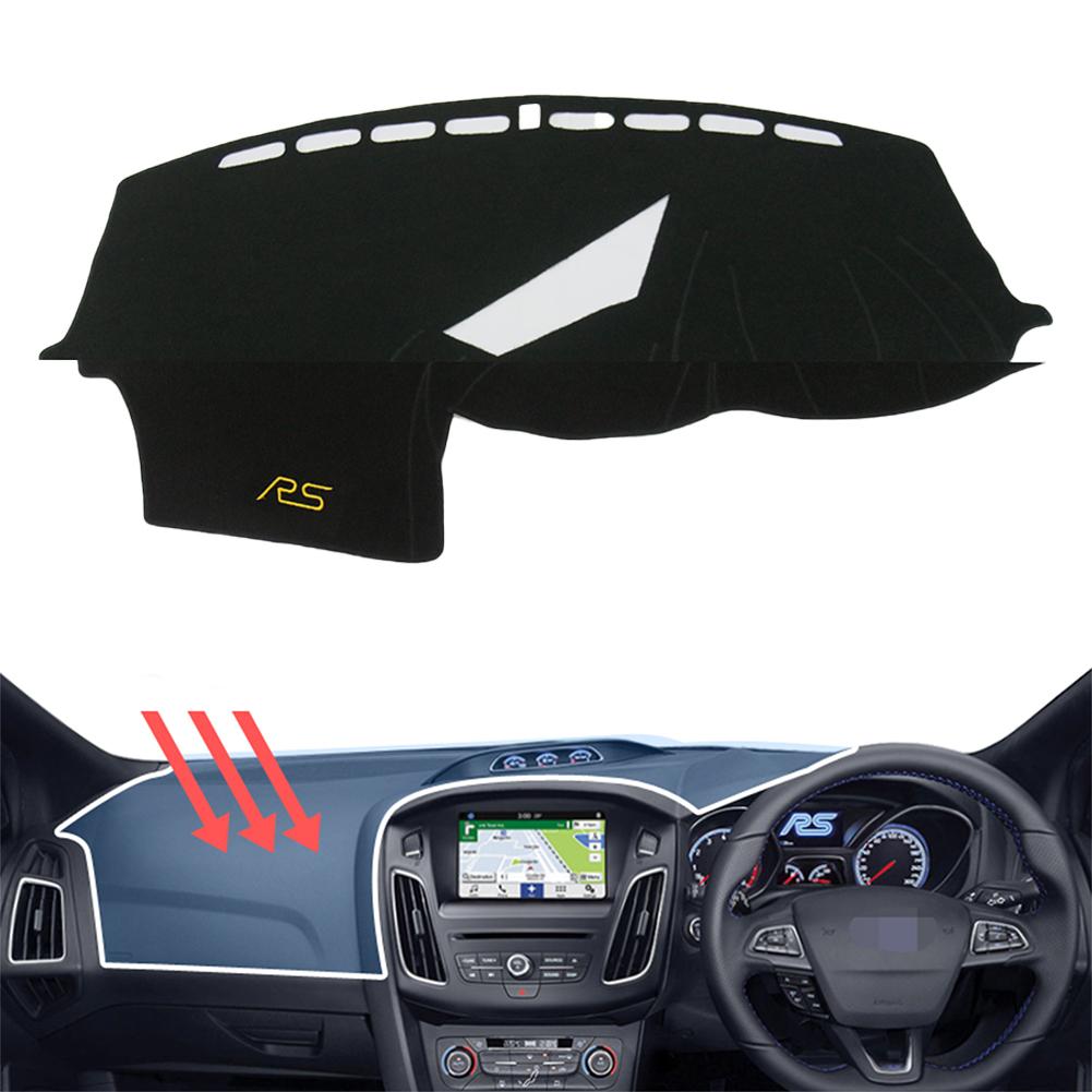 for Ford Focus RS ST 2012 2013 2014 2015 2016 2017 2018 Car Dashboard Mat Accessories Sun Protection Protective Pad