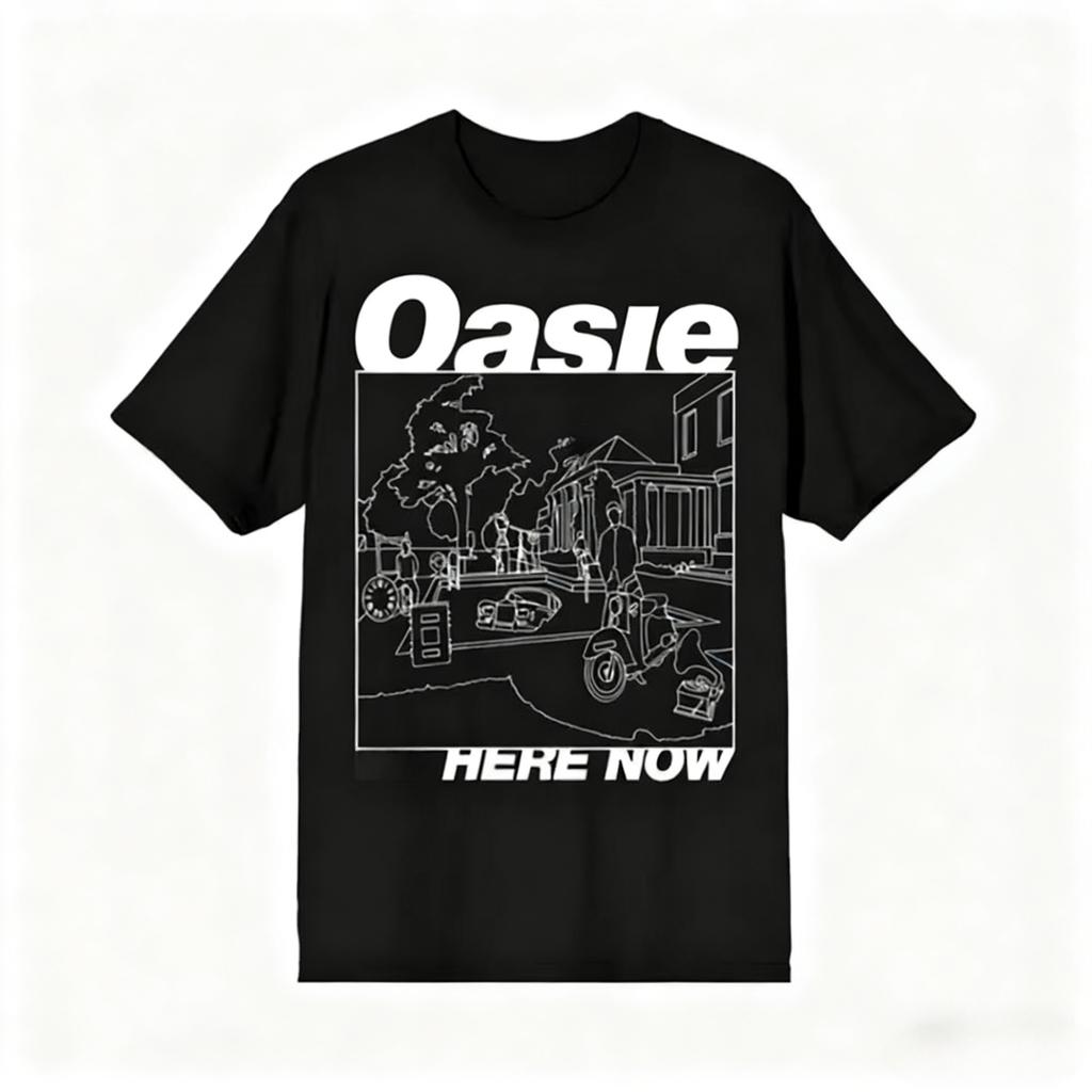 Lato Nowy Zespół Muzyka Rockowa Retro Casual czysta Bawełna Męski i Damski Casualowy T-shirt z Krótkim Rękawem Jesień i zima bielizna