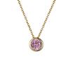 eManco Elegant Titanium Steel Diamond Clavicle Necklace for Women - Versatile, Non-Fading, Stainless Steel Pendant.