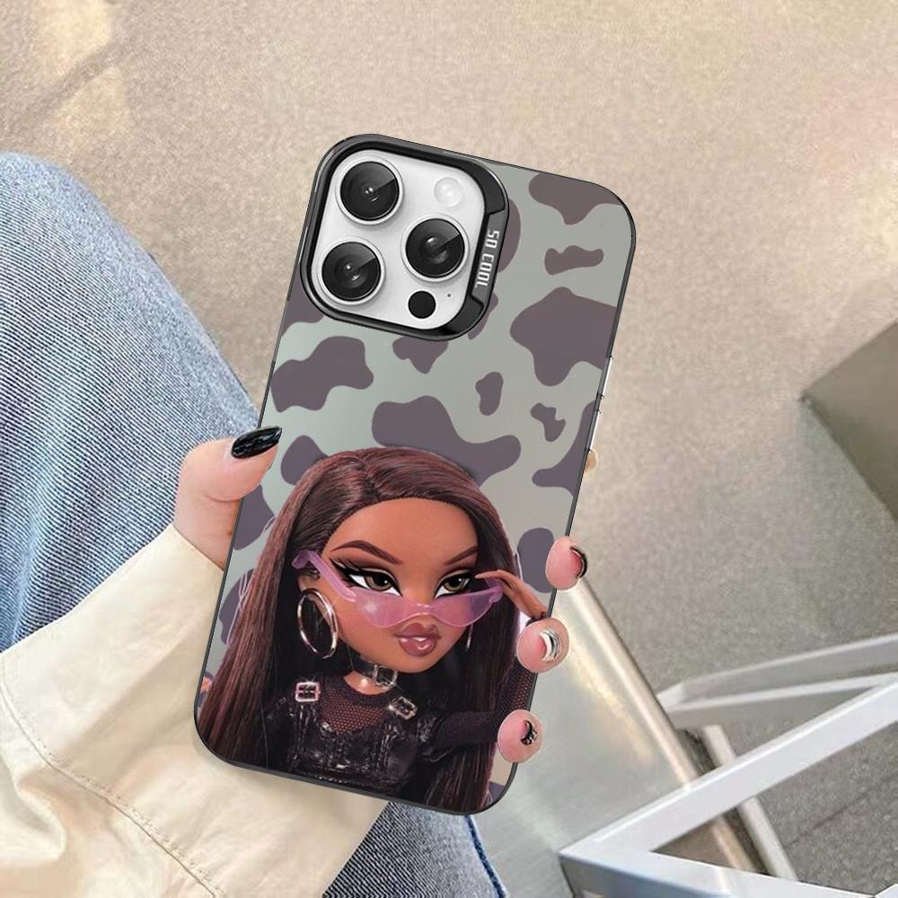 Lovely Doll Bratz Phone Case For IPhone 16 15 14 13 12 11 Pro Max X XR XSMAX 8 7 Plus Matte Shockproof Back Cover