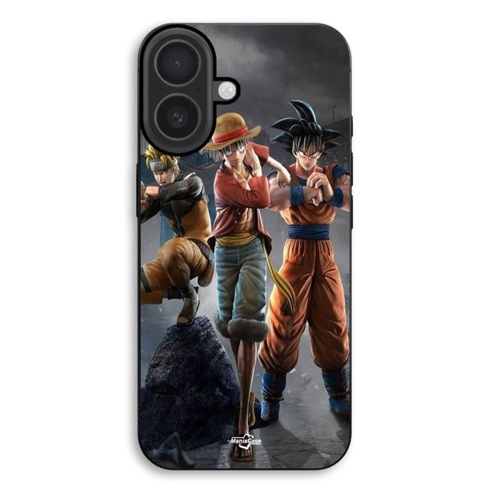 Coque de téléphone - MANIACASE - iPhone 17 - Silicone TPU - 3D - Anime manga
