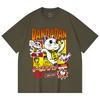 230 Gsm 100% Cotton Dandadan V31 Turbo Granny Print Unisex Heavy Cotton T Shirt