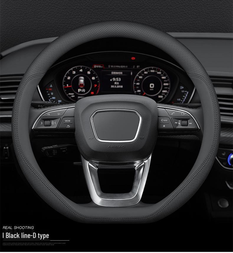 20-27 Model Changan CS55 Plus Steering Wheel Cover - 4th Gen Blue Whale Anti-Slip Grip