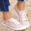 Sneaker Donna Estive in Pizzo a Rete Traspiranti con Lacci Scarpe Casual Taglie Forti 36 43 Sneakers Piatte Leggere Zapatos De Mujer
