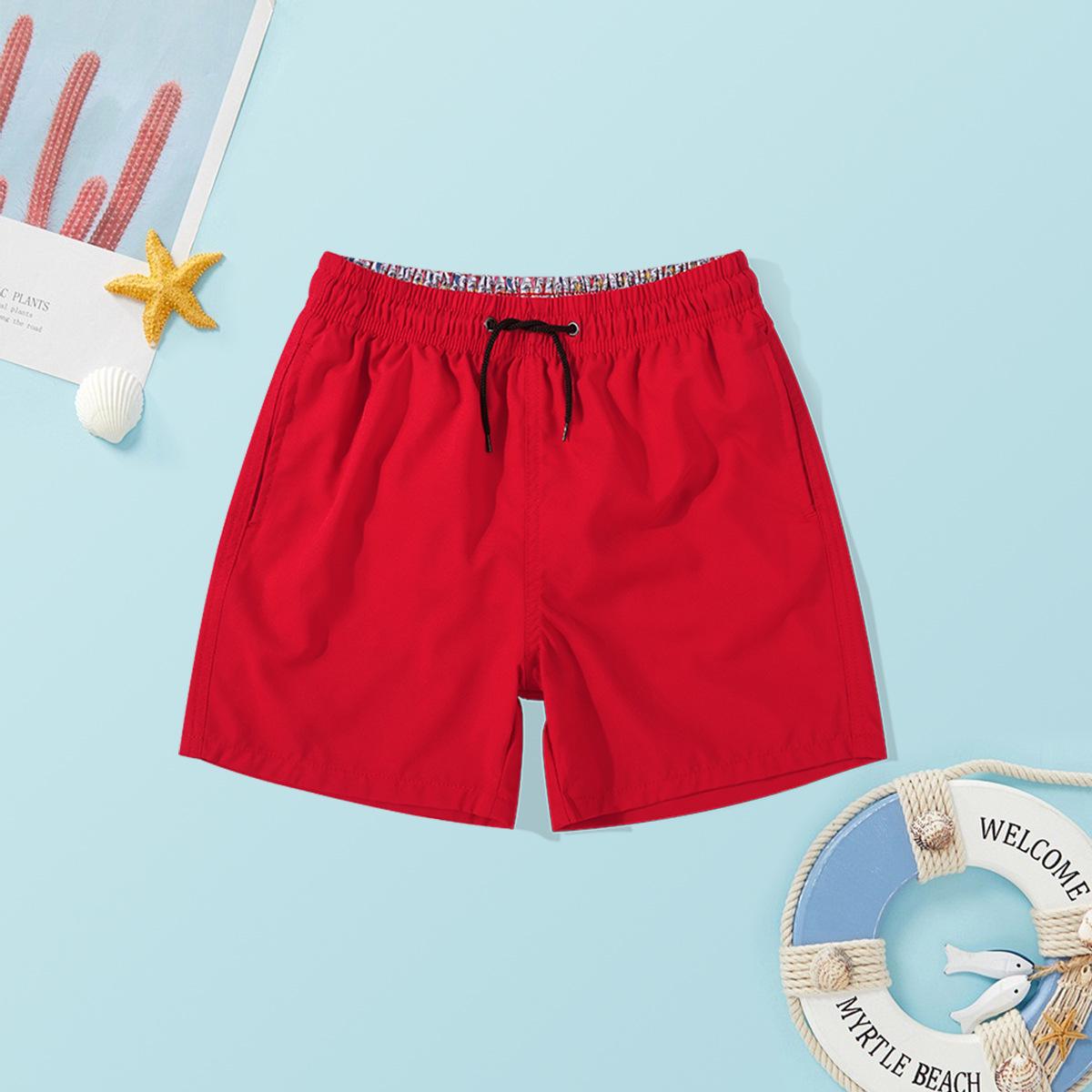2025 Summer Boys Cartoon Swim Trunks & Casual Sports Shorts for Kids 12 Years