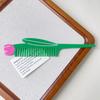 1PC New Acetate Hair Comb Wide Tooth Detangling Comb Cute Dog Swan Design Luxury Gift Quality Hair Brush