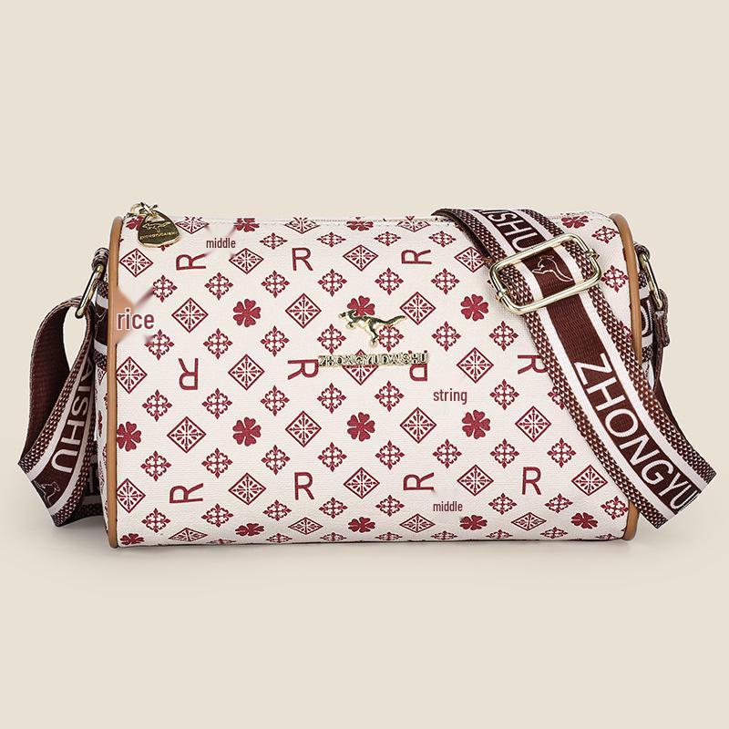 Versatile Retro Plaid Small Square Bag with Wide Shoulder Strap 2025