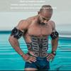 EMS Stymulator mięśni brzucha Trener 3 kontrolery USB Akumulator Tens Pulse Masaż mięśni Urządzenie do ćwiczeń fitness Utrata masy ciała Wyszczuplanie ciała
