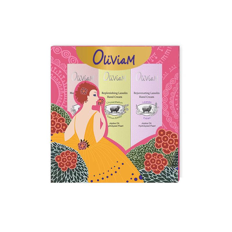 OLIVIAM Flower Fairy Moisturizing Hand Cream Trio Set