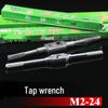 Hongqiu Tap Wrench & Reamer Set: Sizes 2-4, 3-6, 3-10, 6-14, 8-18, 12-24 for General Use