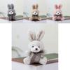 Adorable Small Bunny Plush Toy Cute Rabbit Doll Soft Purse Charm Gift