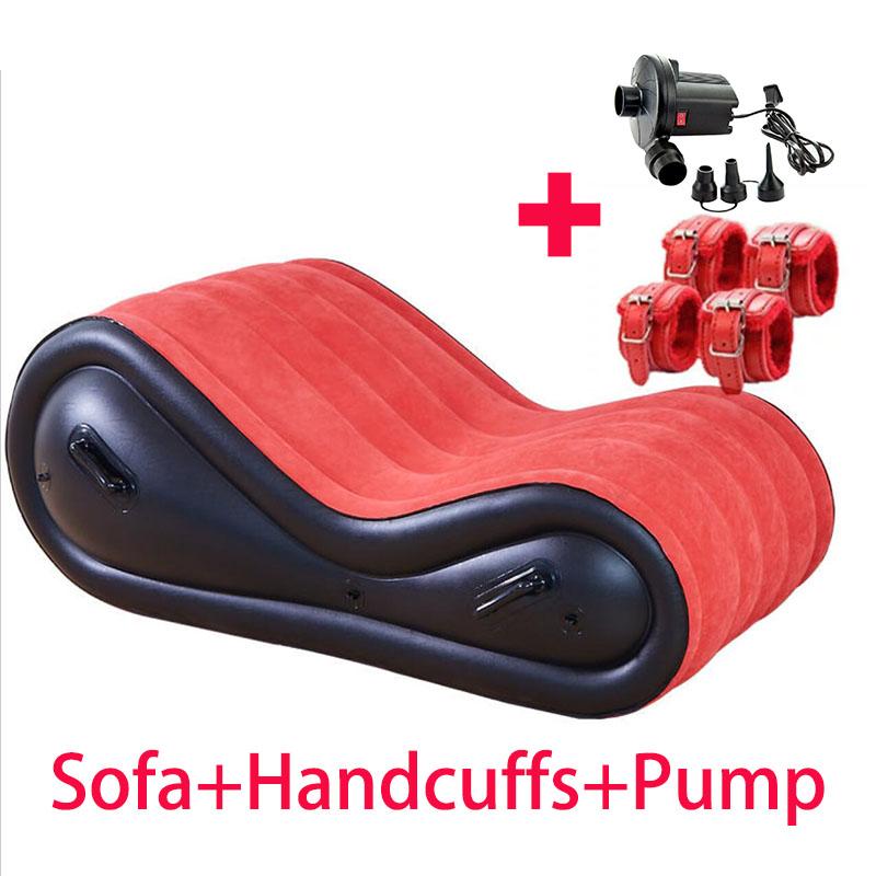 Erotic Sex Pillow For Couples Inflatable Sofa Bed Sexy Toys Swing Adults Supplies Sextoys Furnitures Products Sexo Sofas