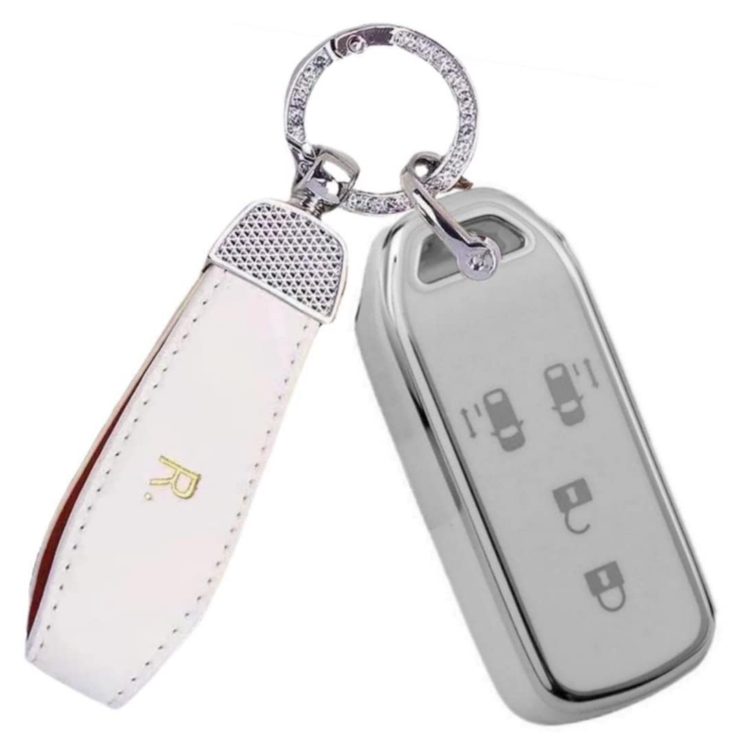 [YANMW] N-BOX Key Case Compatible Honda N-BOX N-ONE N-WGN N-Wagon Honda N series белый