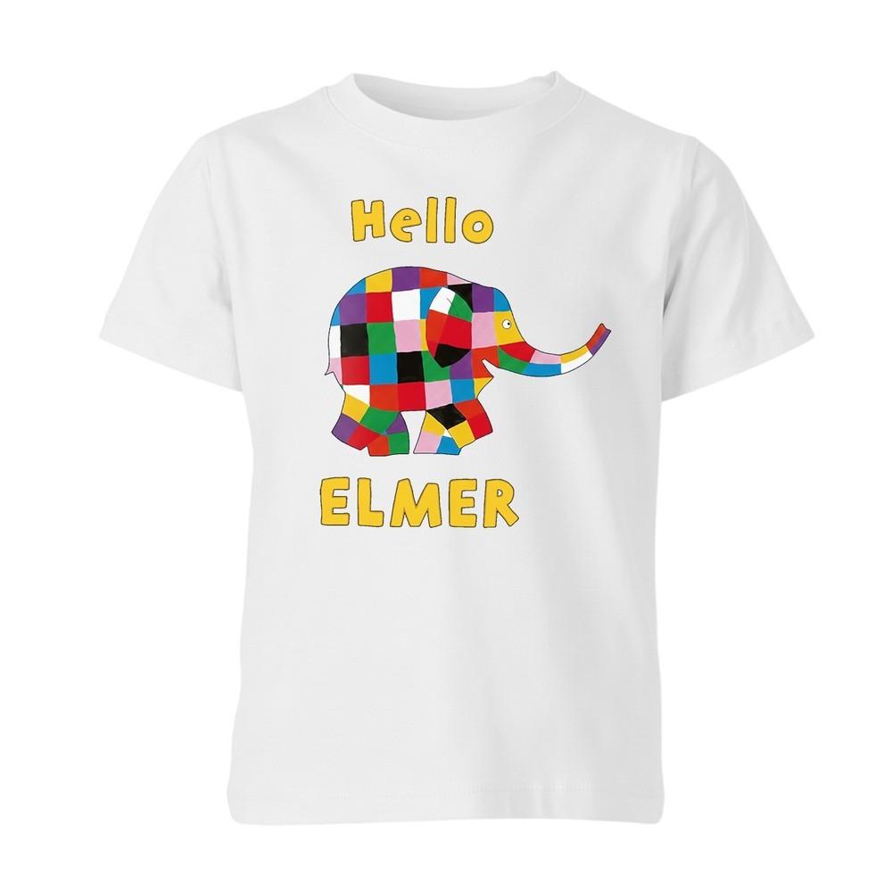 World Book Day Elmer Kids Unisex T Shirt Boys Girls Tee Top