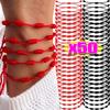 2-50pcs Diamond Knot Red Rope Bracelet Hand Woven for The Year of The Horse Zodiac Year Red Rope for Couples Handmade Jewelry