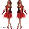 Bsrlons Halloween Flash Girl Children's Role-playing Costume Cosplay Stage Performance Dress