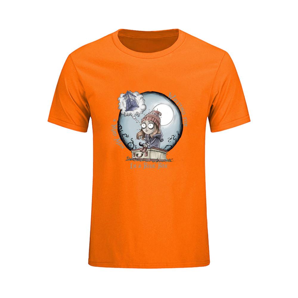 Homme Short Sleeve Tops Tee Shirts The Girl Who Waited Dr Who Men S