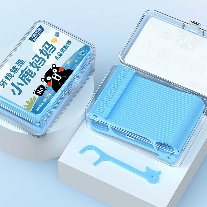 

FAWNMUM Kumamon Kids Dental Floss Picks