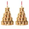 Stacking Animal Pendant Animal Christmas Tree Pendant 2D Acrylic Hanging Decoration for Xmas Tree Backpack Keychain Car