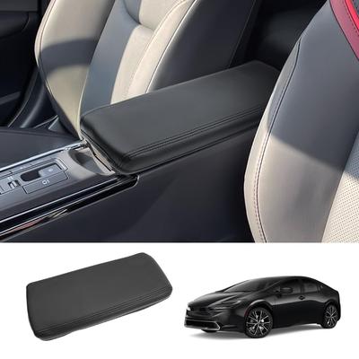 Coleya Armrest Armrest Armrest Console Box Protective Elbow Custom Designed Comfortable Stain Easy Car Leather Cover, Cushion, Pad, Pad, Cover, Rest,