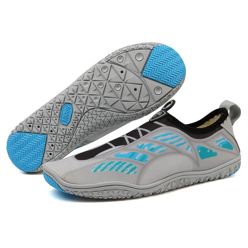 Strandschuhe Herren und Damen Tauchen Schnorcheln Schnelltrocknend Waten Fluss Schwimmschuhe Weiche Sohle Rutschfest und Schnittfest