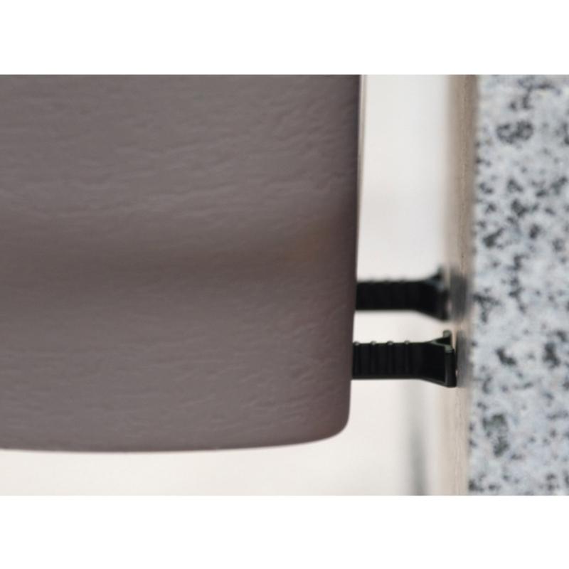 Wall-mounted Flower Pot Hanging Plant Baskets Semicircular Basket Balcony Garden