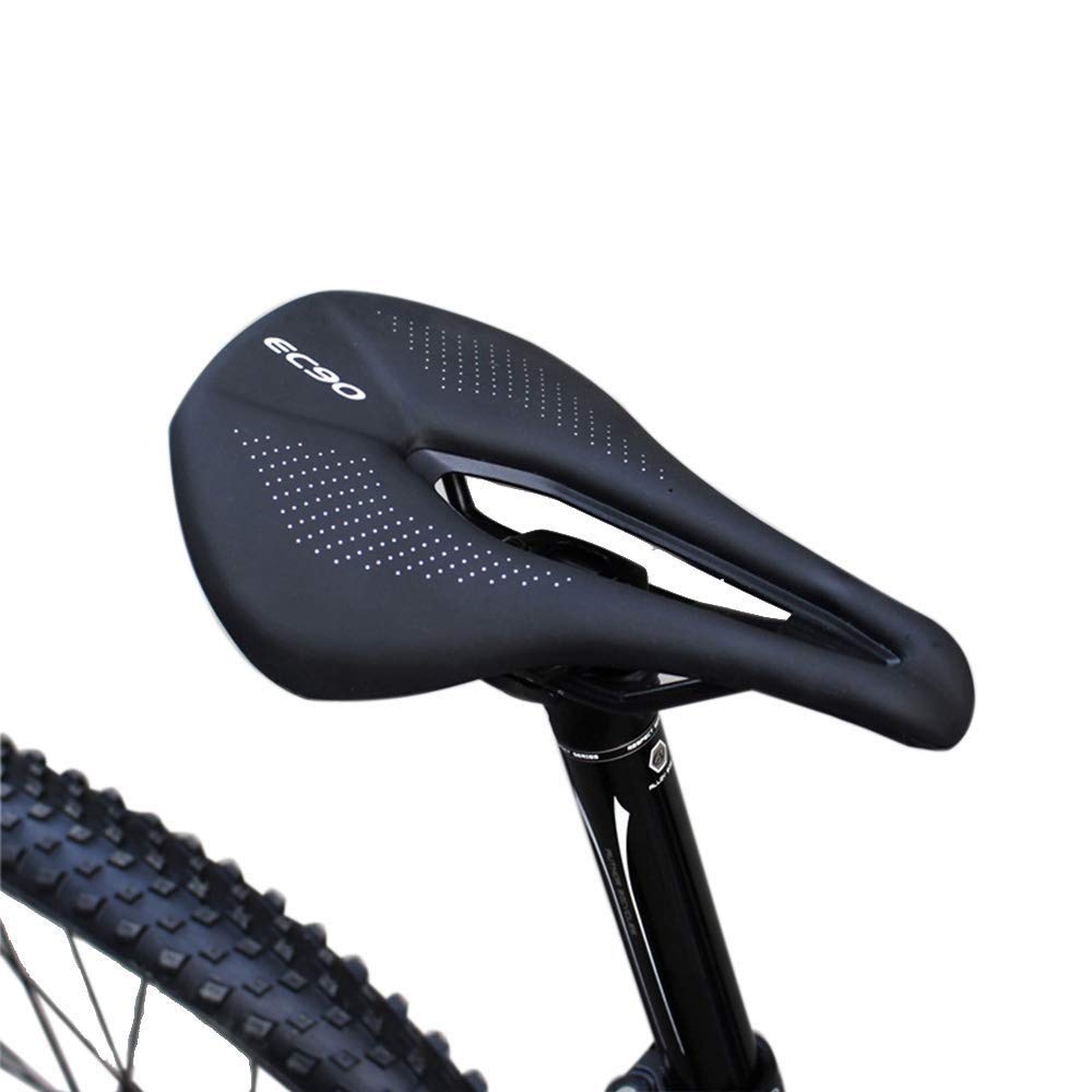 OSC Bicycle Seat Saddle MTB Road Bike Saddle Mountain Bike Racing Saddle PU Breathable Soft Seat Cushion Cross Bike Shock Absorption