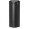 Brabantia Touch Bin New, 30 Litres, Mineral Moonlight Black