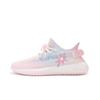 Originals Yeezy Boost 350 V2 Cushioning Slip Resistant Low Top Casual Shoes Unisex Ice Pink Blue HQ6316(Team186-)