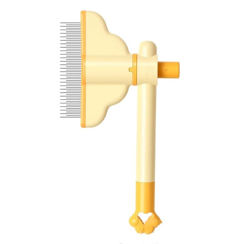 Self Cleaning Pet Grooming Brush Reduce Household Shedding Hair Remover Comb for Dogs Cats Pet Owners