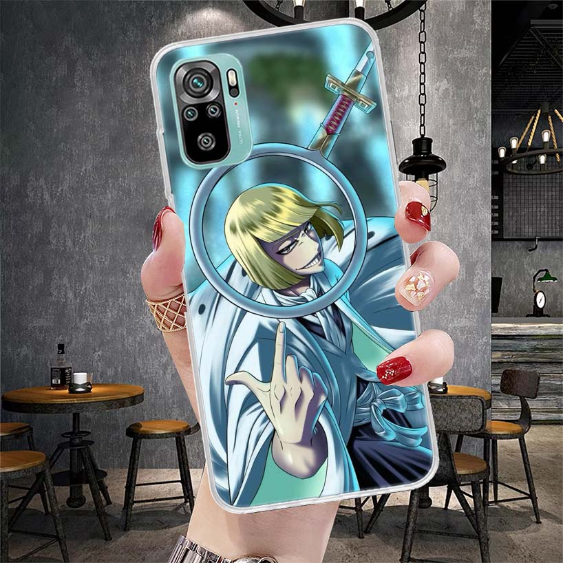 

Bleach Shinji Hirako Soft Phone Case For Xiaomi Redmi Note 15 14 14S 13 12 Pro Plus 12S 11 11S 11E 10 10S 11T 5G Fundas Coque Re Redmi Note 10 4G
