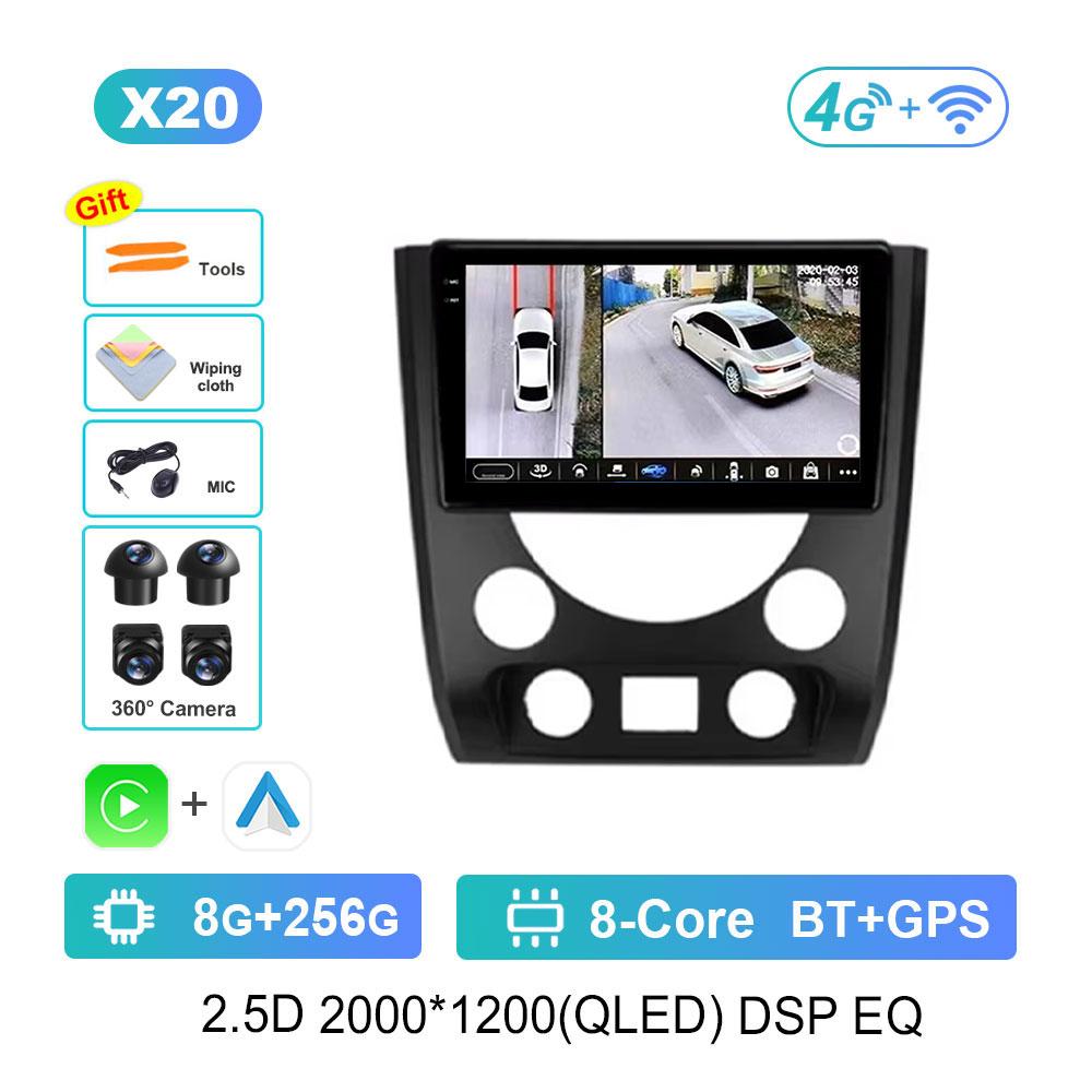 GPS Navi 4G for SsangYong Rexton W 2014 - 2016 HD Screen Android 14 Intelligent System Car Video Multimedia Player BT Head Unit