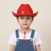 Solid Color Western Cowboy Hat Wide Brim Top Hat Classic Jazz Hat  Travel