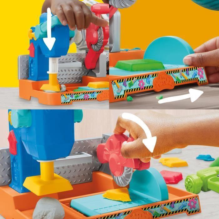 Play-Doh Mon petit bricoleur, coffret avec pâte à modeler, loisirs créatifs, Classique, dès 3 ans