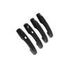 Carbon Fiber Smart Keyhole Door Handle Lid Cover Trim For  Ford Ranger 4pcs
